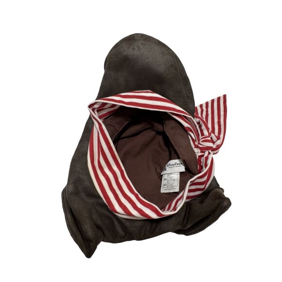 Pirates of the Caribbean Disney Parks Pirate Hat Youth Costume Brown - Picture 6 of 6